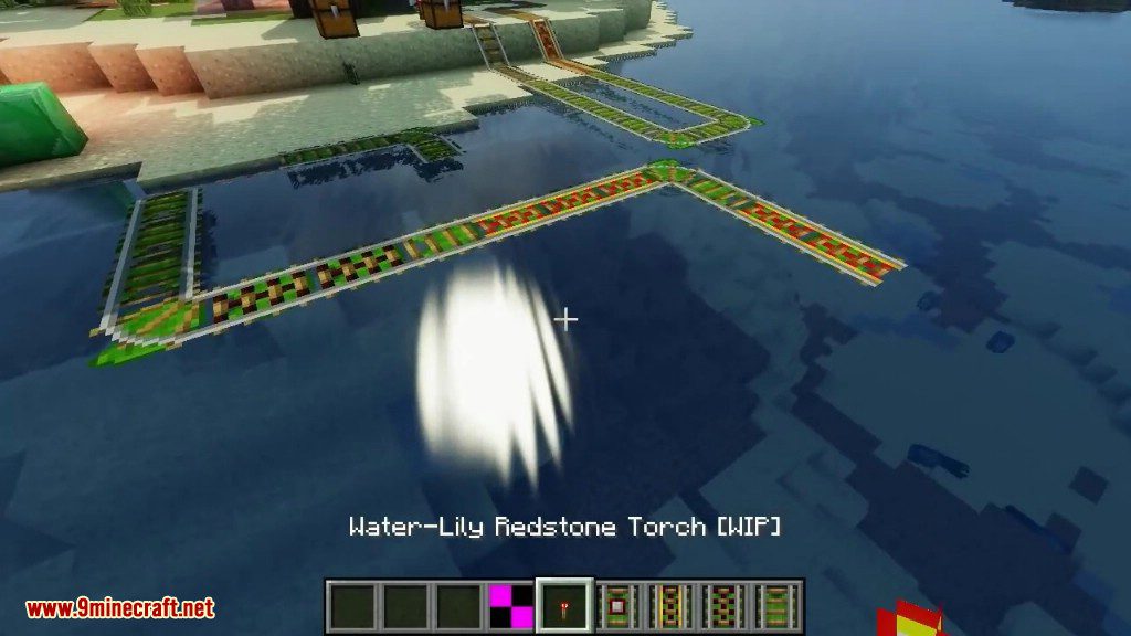 Floating Rails Mod 1.12.2, 1.7.10 (Rails Place on Water, Lava) 16