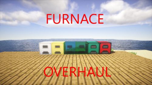 Furnace Overhaul Mod 1.12.2, 1.10.2 (Furnaces Double Results) Thumbnail