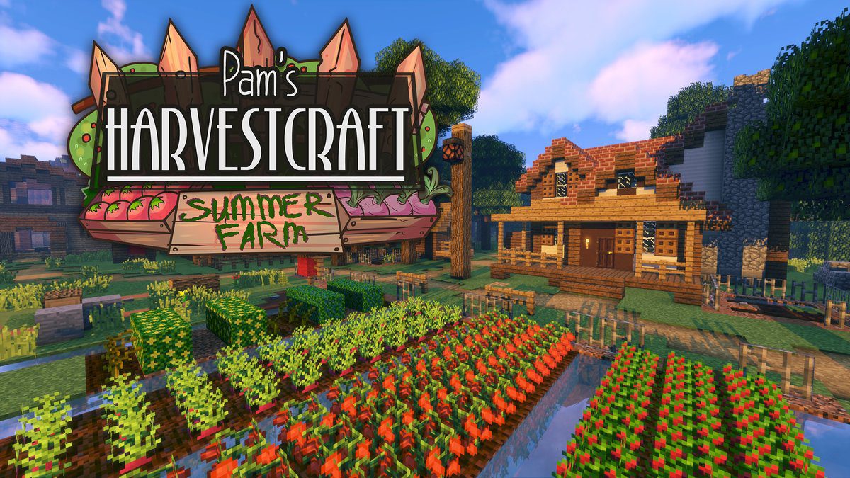 HarvestCraft Mod (1.15.2, 1.12.2) - More Foods, Plants, Crops 1