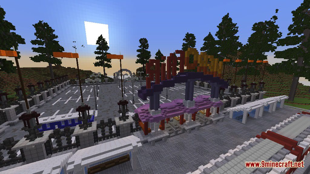 HeroFair Amusement Park Map 1.12.2, 1.12 for Minecraft 13