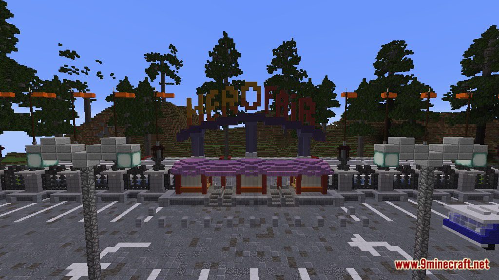 HeroFair Amusement Park Map 1.12.2, 1.12 for Minecraft 6