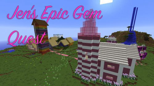 Jen’s Epic Gem Quest Map 1.12.2, 1.12 for Minecraft Thumbnail
