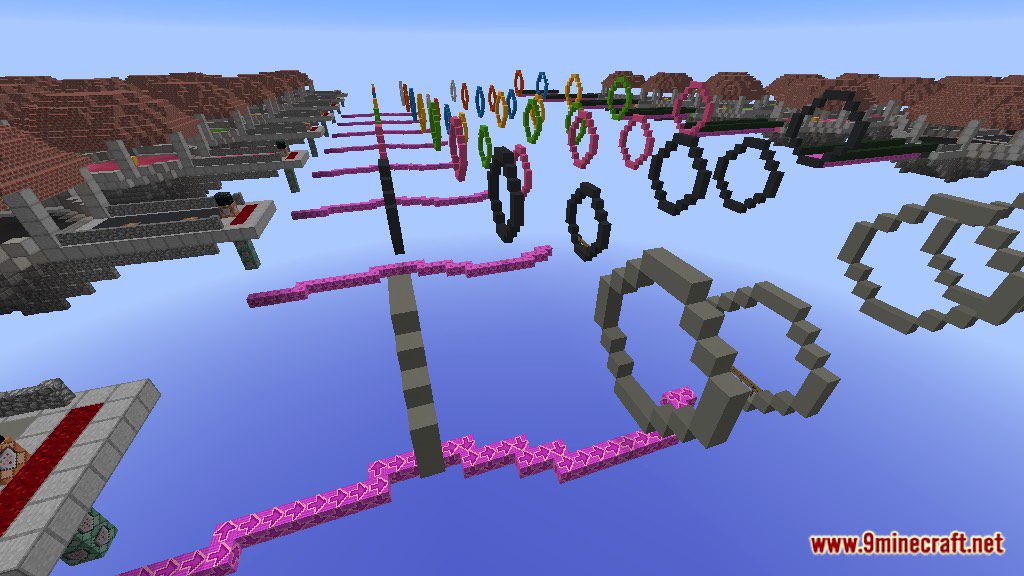 Lucky Block Races Map 1.12.2, 1.12 for Minecraft 12