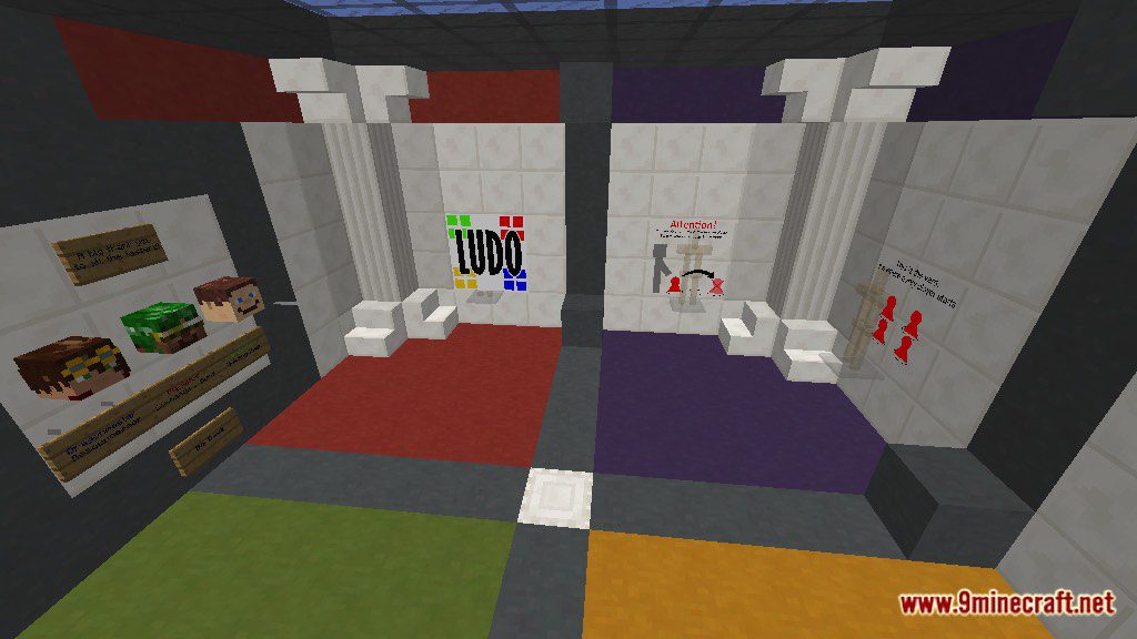 Ludo Map 1.12.2, 1.12 for Minecraft 13