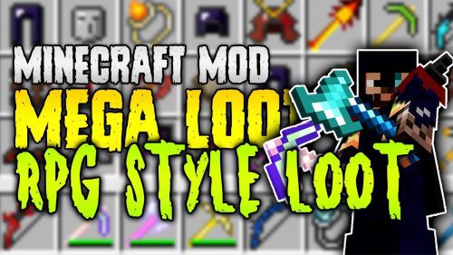 MegaLoot Mod 1.12.2, 1.10.2 (RPG Style Loot) Thumbnail