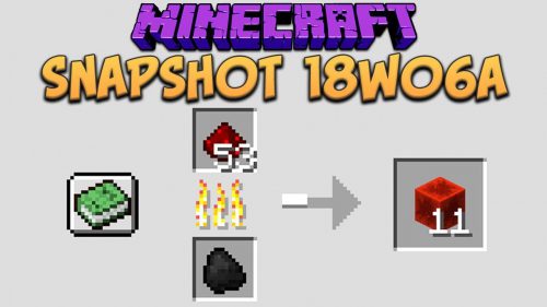 Minecraft 1.13 Snapshot 18w06a (Custom Smelting, Furnace Recipe Book) Thumbnail