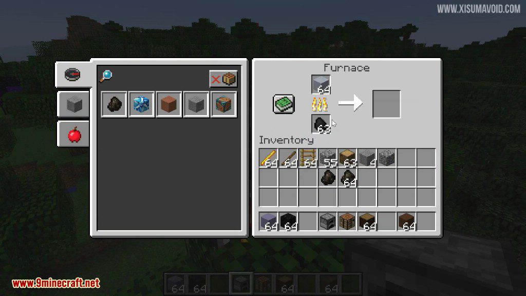 Minecraft 1.13 Snapshot 18w06a (Custom Smelting, Furnace Recipe Book) 3