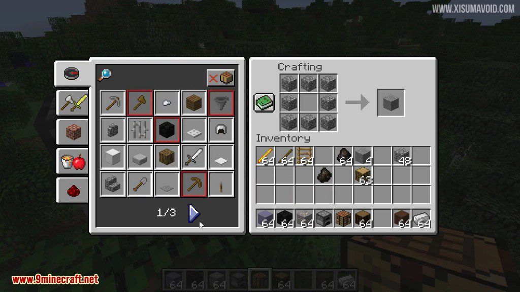 Minecraft 1.13 Snapshot 18w06a (Custom Smelting, Furnace Recipe Book) 6