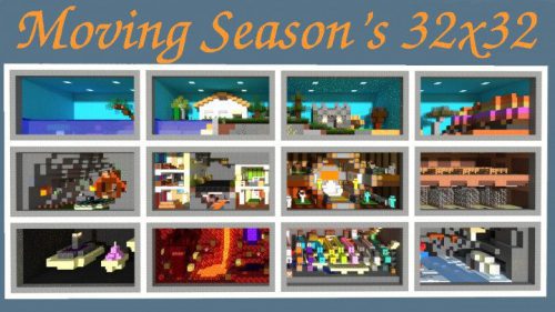 Moving Season Resource Pack 1.12.2, 1.11.2 Thumbnail