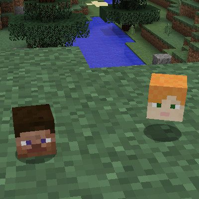 Players Drop Heads Mod (1.21, 1.20.1) 2