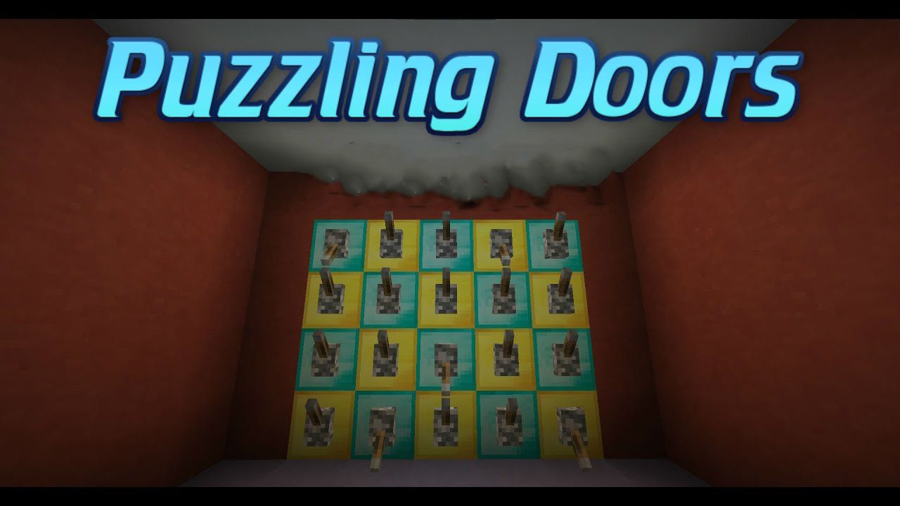 Puzzling Doors Map 1.12.2, 1.12 for Minecraft 1