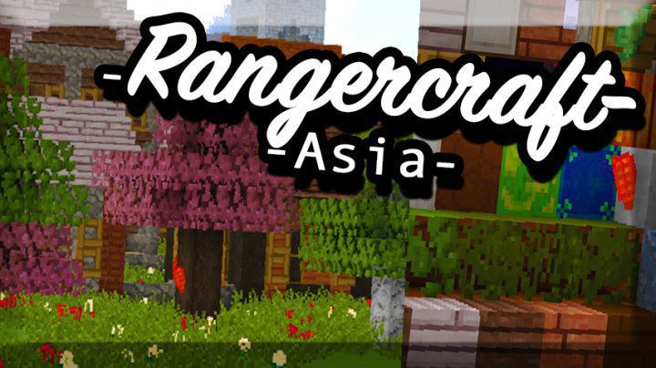 RangerCraft Asia Resource Pack 1.12.2, 1.11.2 1