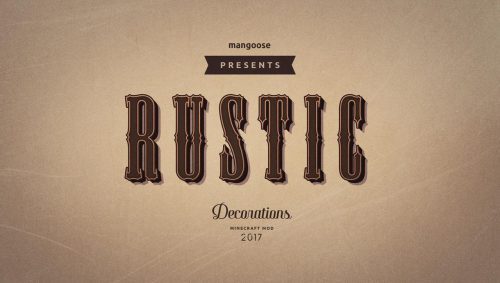 Rustic Mod 1.12.2, 1.11.2 (Medieval-Themed Features) Thumbnail