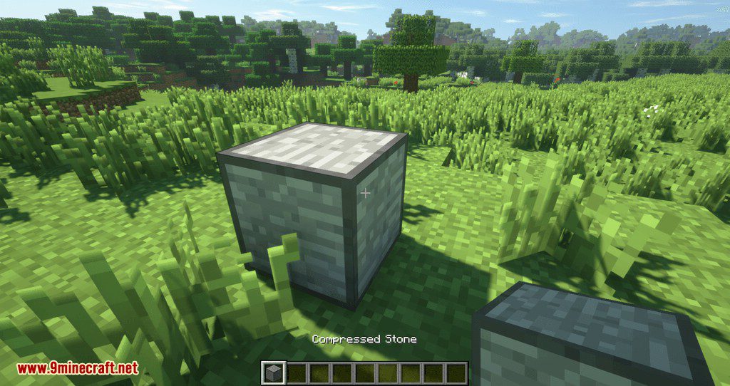 Sky Compression Mod 1.12.2 (Compressed Blocks, Items, Tools) 5