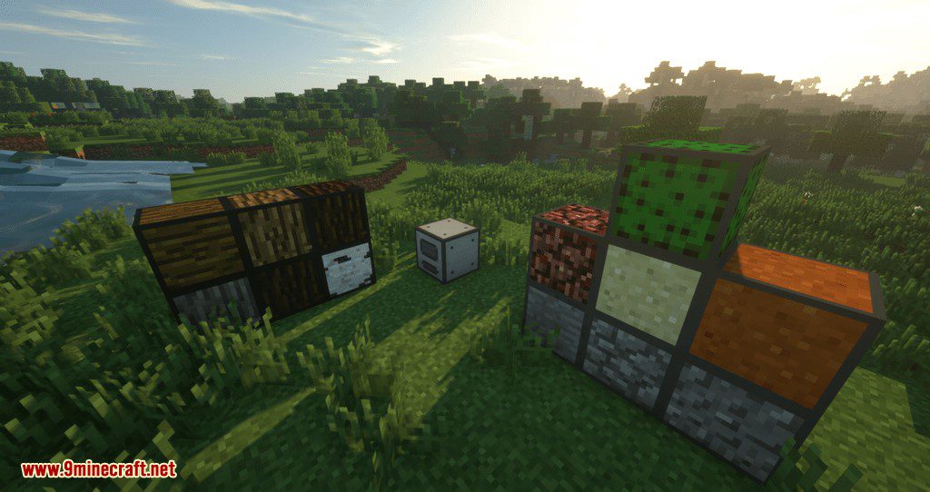 Sky Compression Mod 1.12.2 (Compressed Blocks, Items, Tools) 15