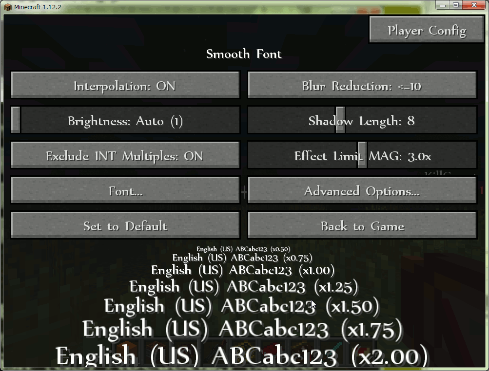 Smooth Font Mod 1.12.2, 1.11.2 (Smoother and Easier to Read) 7