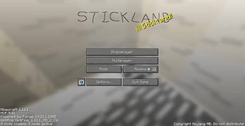 Stickland Resource Pack 1.12.2, 1.11.2 Thumbnail