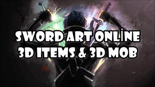 Sword Art Online 3D Resource Pack 1.12.2, 1.11.2 Thumbnail