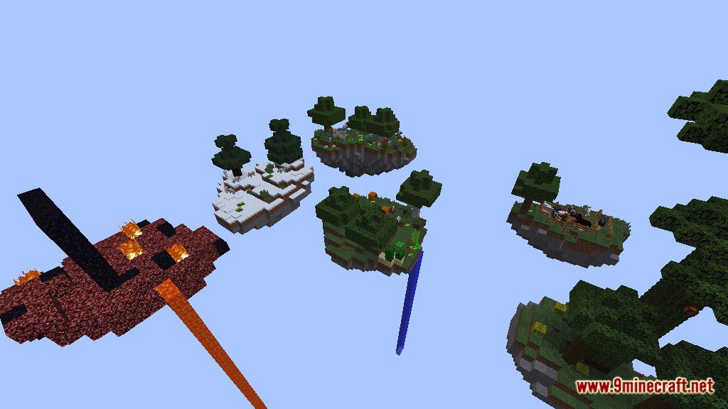 The Ultimate Sky Land Challenge Map 1.12.2, 1.12 for Minecraft 2