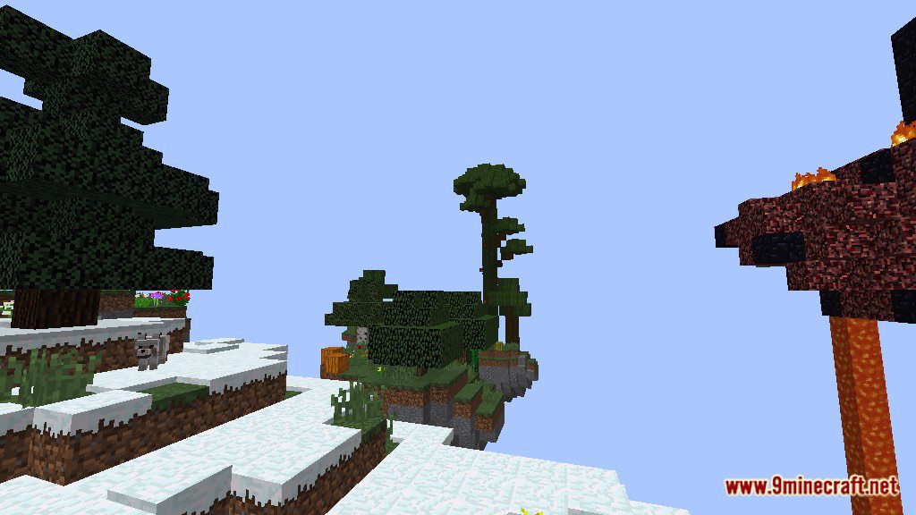 The Ultimate Sky Land Challenge Map 1.12.2, 1.12 for Minecraft 4