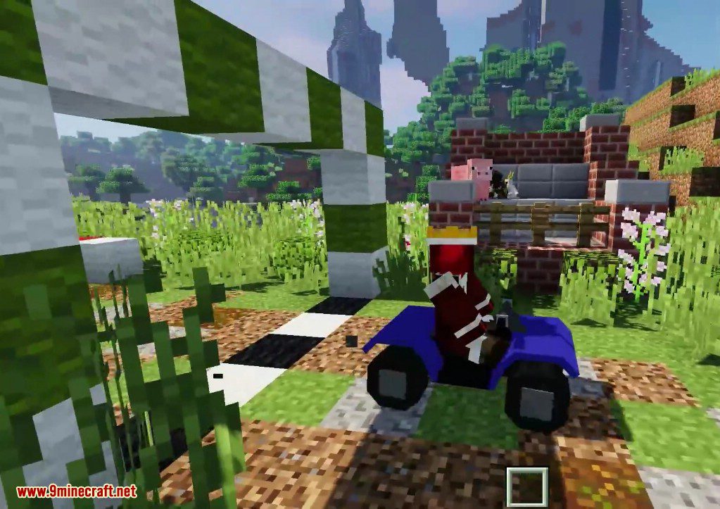 Working ATV Mod 1.12.2 (You Can Ride Around The World) 6