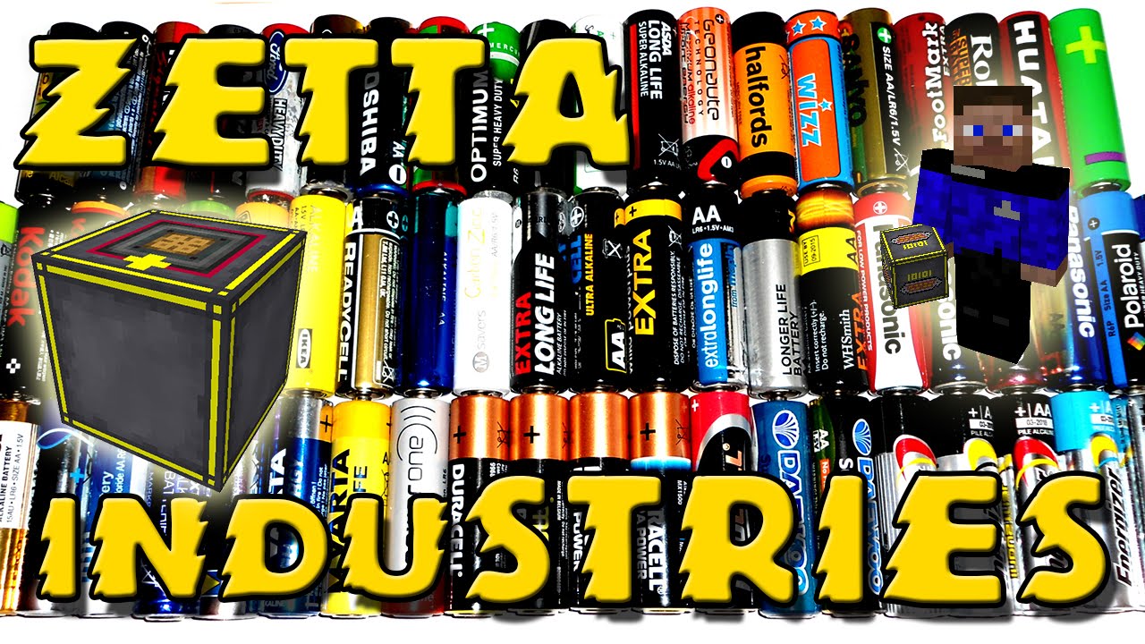 Zetta Industries Mod 1.12.2, 1.7.10 (Big Battery) 1