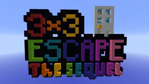 3 by 3 Escape Room: The Sequel Map 1.12.2, 1.12 for Minecraft Thumbnail