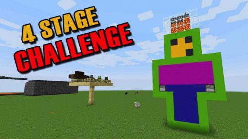 4 Stage Challenge Map 1.12.2, 1.12 for Minecraft Thumbnail