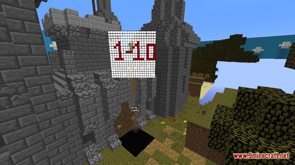 500 Buttons - Finding Adventure Map 1.12.2, 1.12 for Minecraft 13