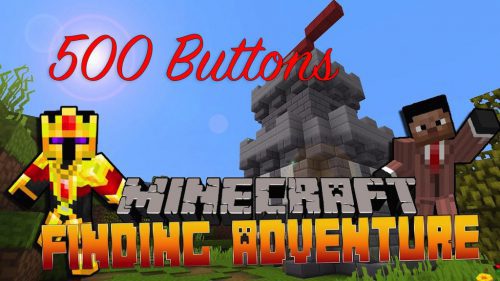 500 Buttons – Finding Adventure Map 1.12.2, 1.12 for Minecraft Thumbnail