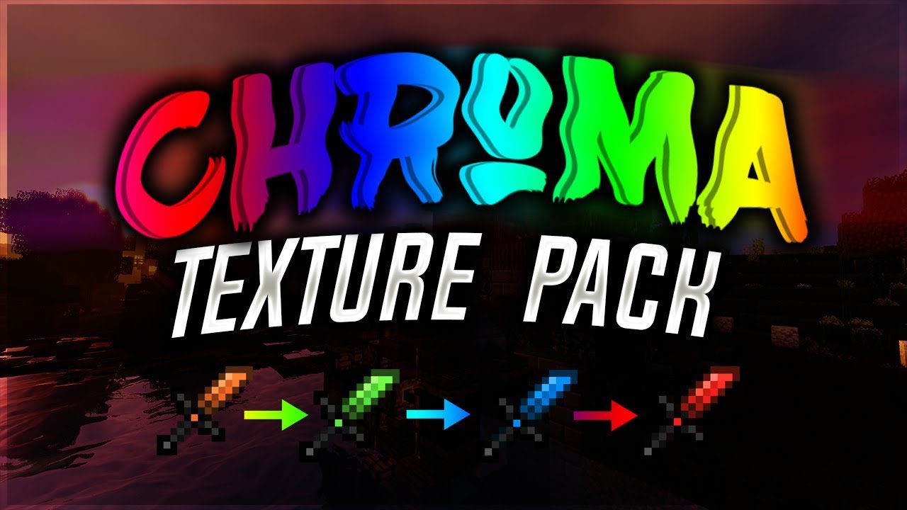 Animated Chroma Resource Pack 1.8.9, 1.7.10 1