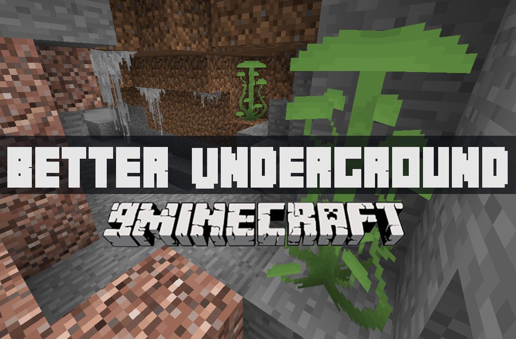 Better Underground Mod 1.12.2 (Improving the Underground Terrain Look) 1