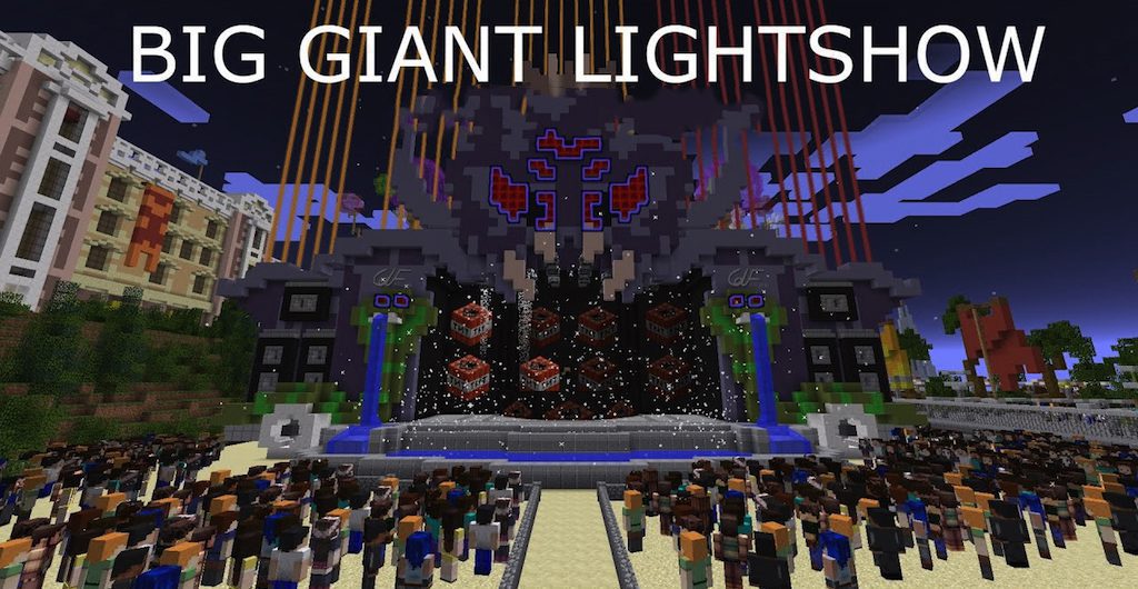 Big Giant Lightshow Map 1.12.2, 1.11.2 for Minecraft 1