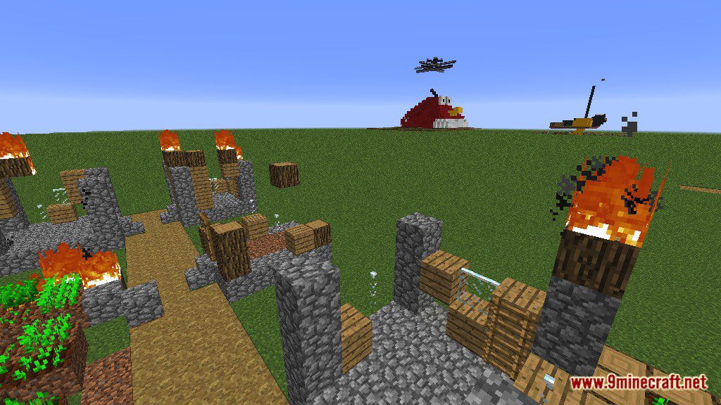 Burning Durp Bird Map 1.12.2, 1.12 for Minecraft 13