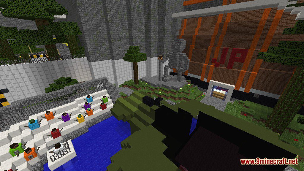 Buttons Unlimited Map 1.12.2, 1.12 for Minecraft 13