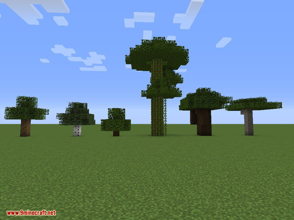 Chop Down Updated Mod (1.12.2, 1.11.2) - Realistic Tree Chopping 2