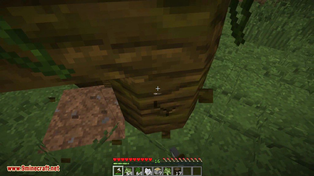 Chop Down Updated Mod (1.12.2, 1.11.2) - Realistic Tree Chopping 12