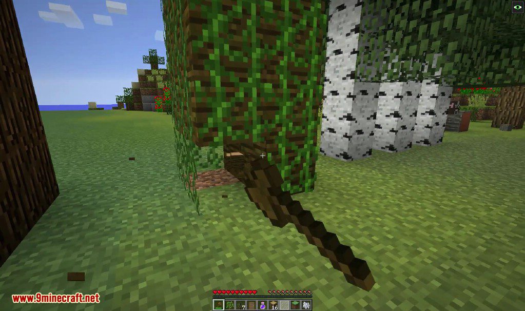 Chop Down Updated Mod (1.12.2, 1.11.2) - Realistic Tree Chopping 20