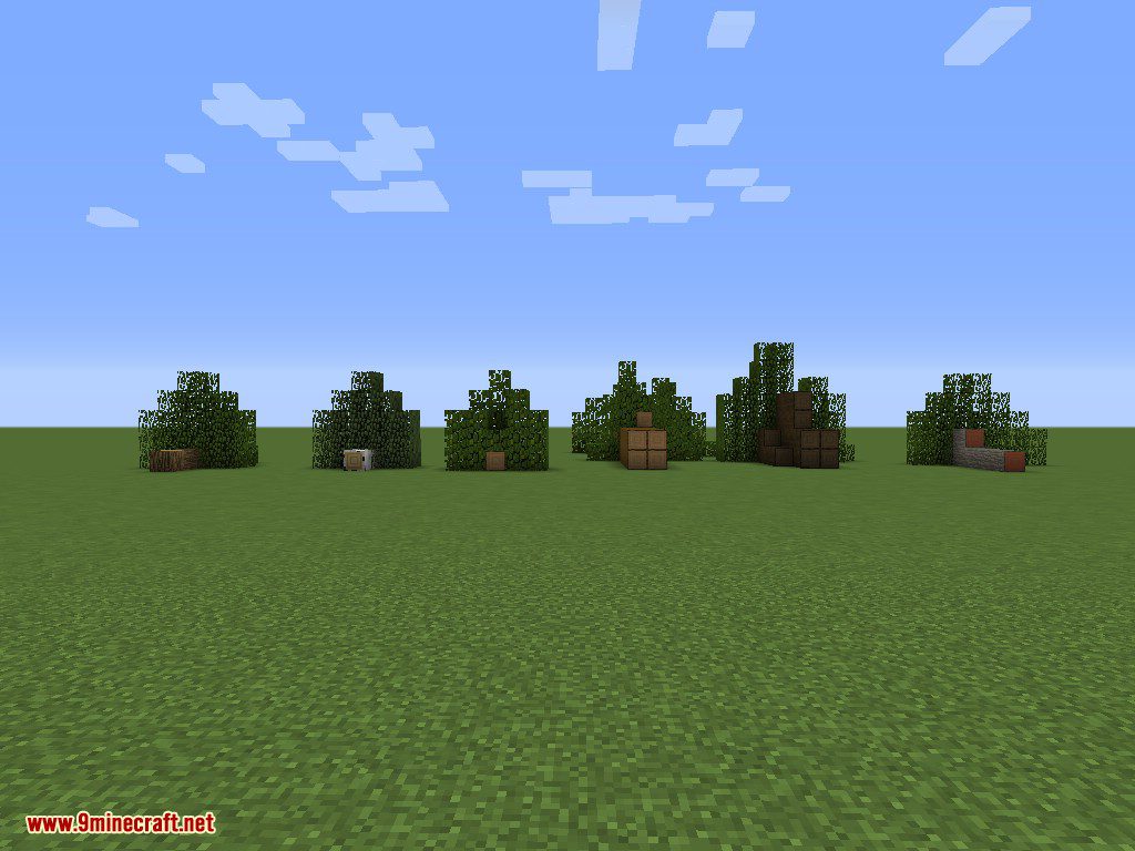 Chop Down Updated Mod (1.12.2, 1.11.2) - Realistic Tree Chopping 3