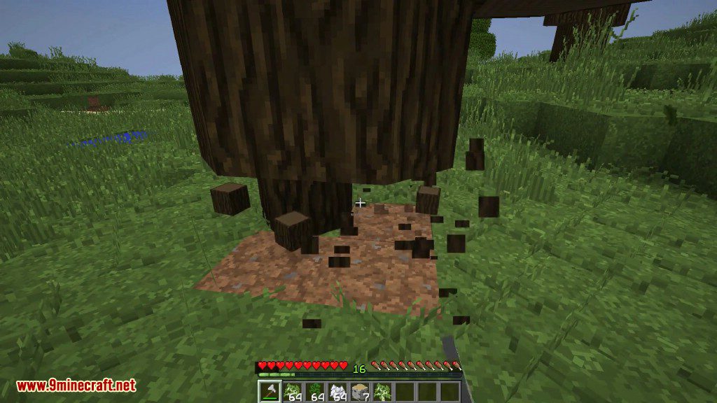 Chop Down Updated Mod (1.12.2, 1.11.2) - Realistic Tree Chopping 8