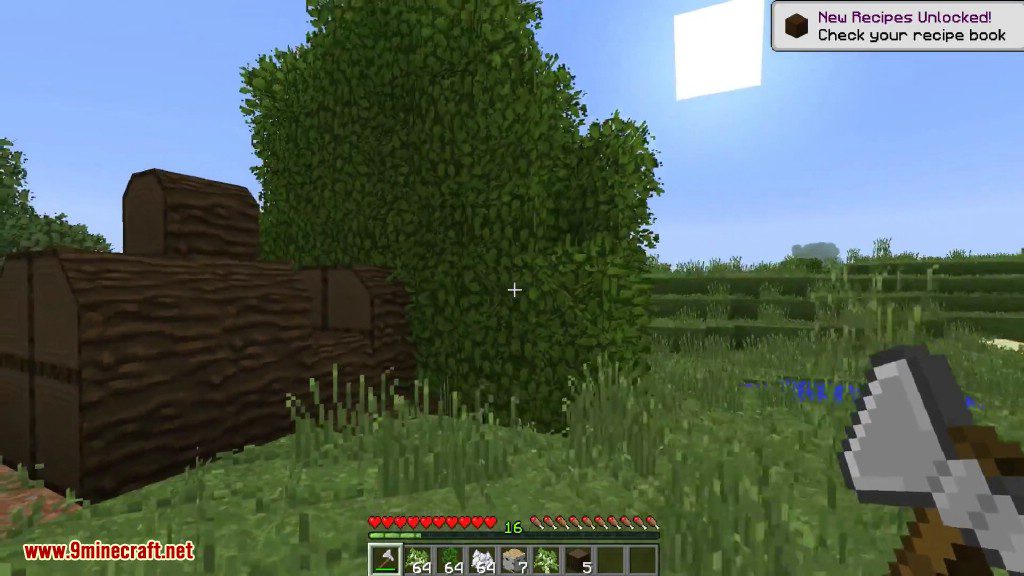 Chop Down Updated Mod (1.12.2, 1.11.2) - Realistic Tree Chopping 9