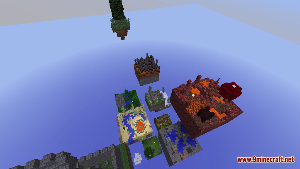 Chunks Jumper Map 1.12.2, 1.12 for Minecraft 13