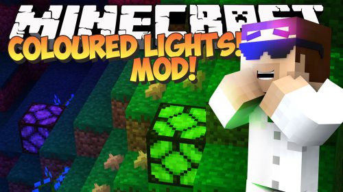 Colored Lights Mod 1.12.2 (Colored Lamps, Colored Dust) Thumbnail