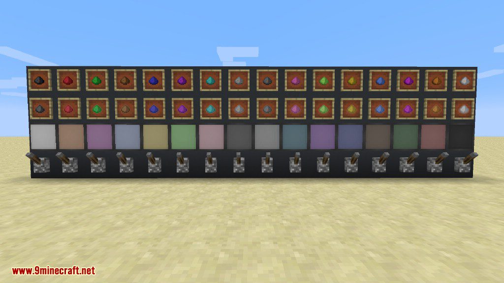 Colored Lights Mod 1.12.2 (Colored Lamps, Colored Dust) 5
