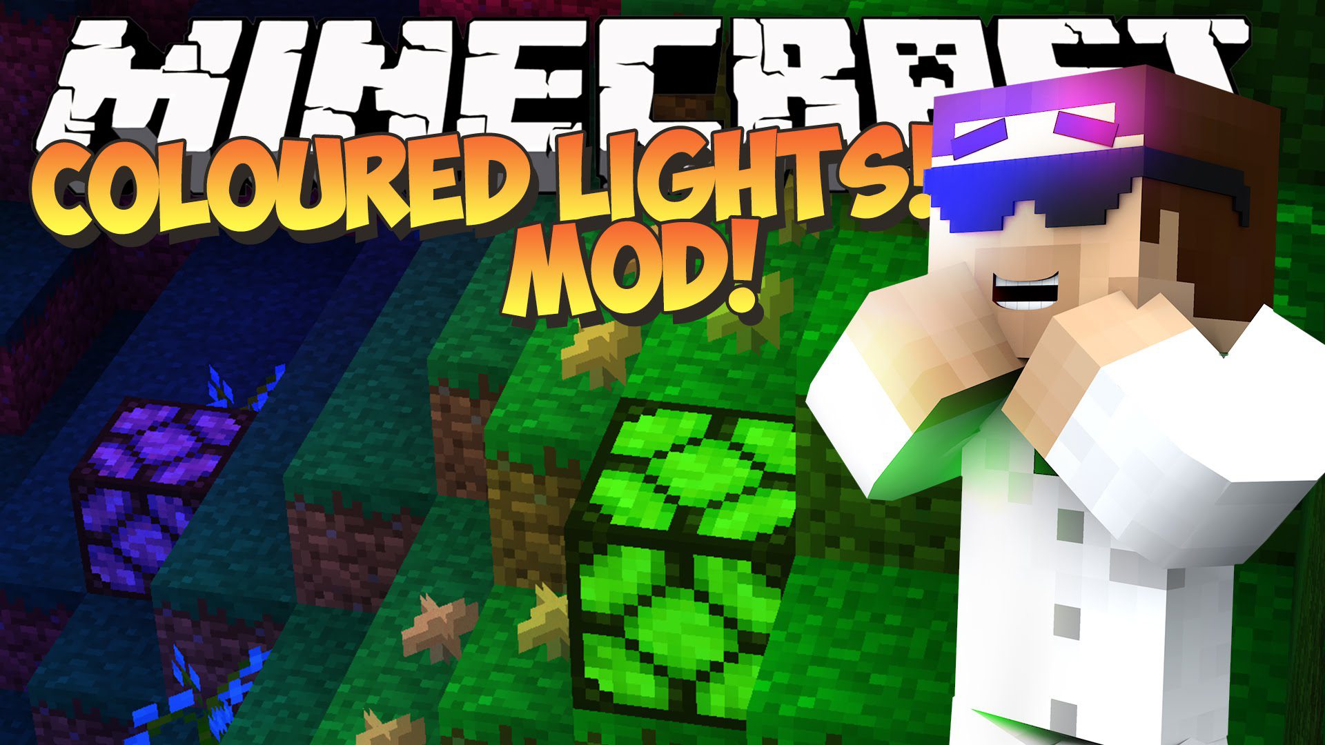 Colored Lights Mod 1.12.2 (Colored Lamps, Colored Dust) 1