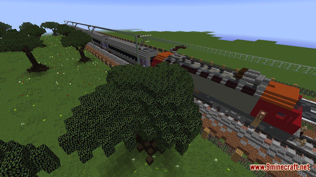 Coral Passenger Cars Map 1.12.2, 1.12 for Minecraft 11