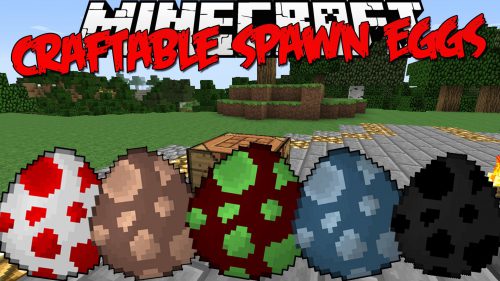 Craftable Spawn Eggs Mod (1.20.6, 1.20.1) – Make Mob Spawners in Survival Mode Thumbnail