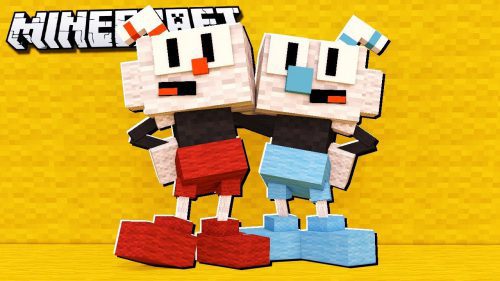 Cuphead Mashup Resource Pack 1.12.2, 1.11.2 – Texture Pack Thumbnail