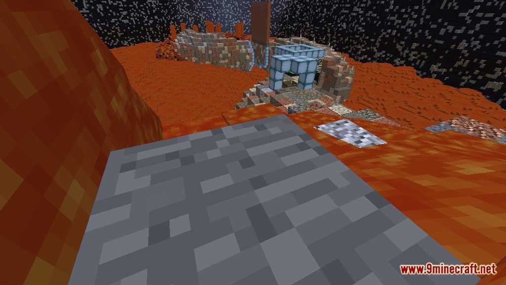 Death Runners: Volcano Island Map 1.12.2, 1.12 for Minecraft 13