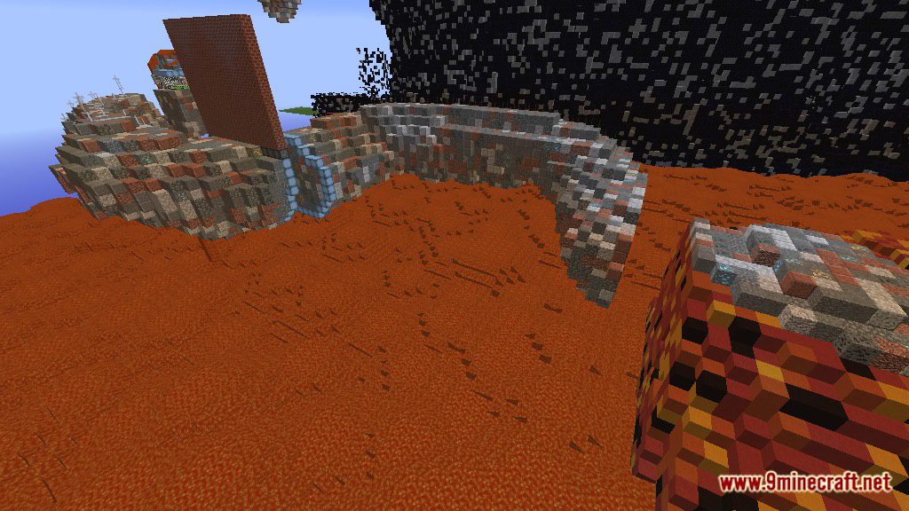 Death Runners: Volcano Island Map 1.12.2, 1.12 for Minecraft 10